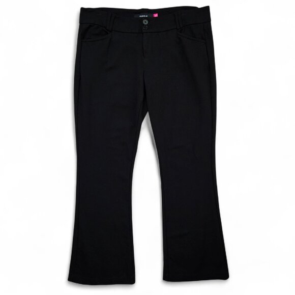 Torrid High-Rise Trouser Boot-Cut Pant Women's Stretchy Comfy Office Casual 18T - Picture 2 of 8